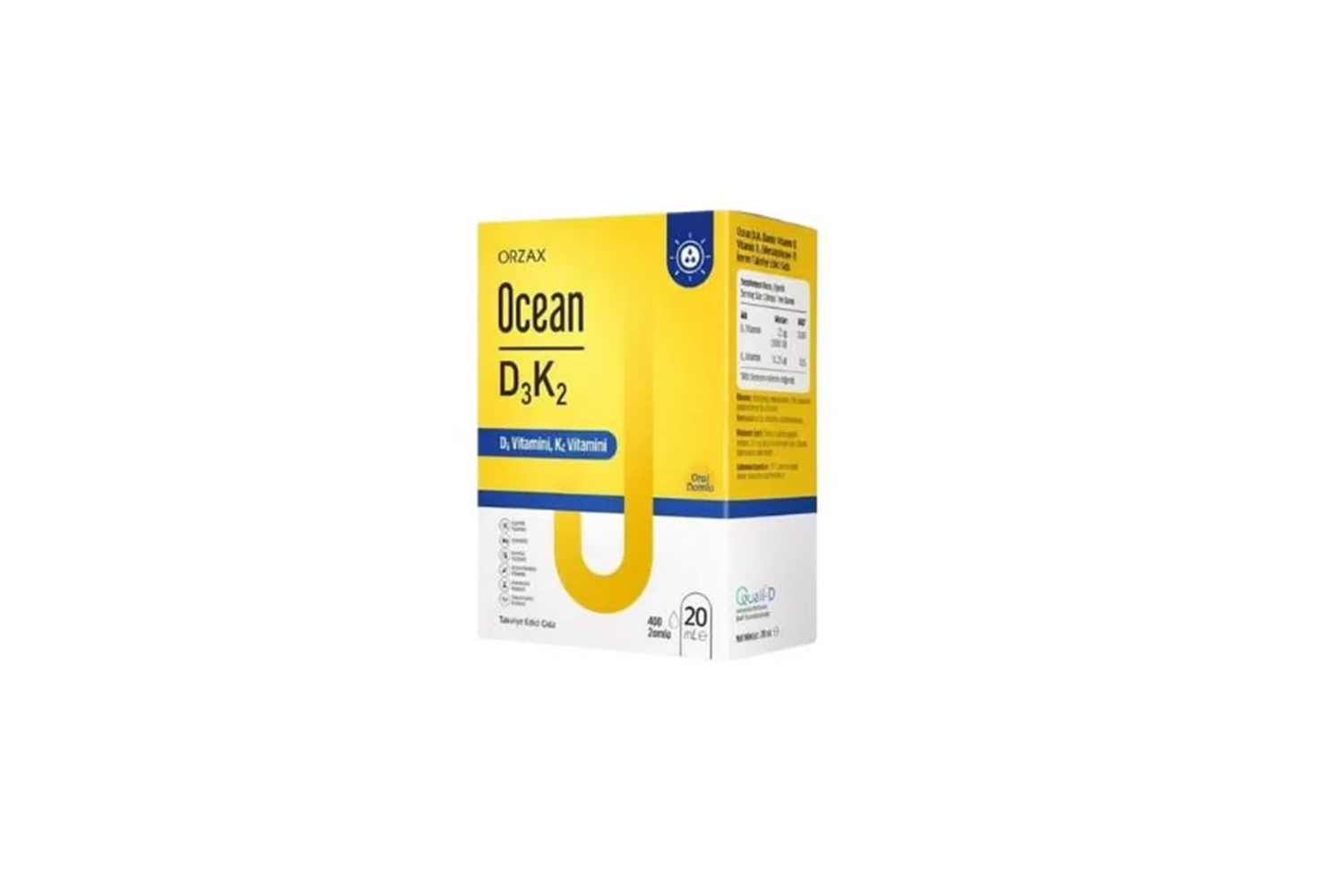 Ocean D3K2 Damla 20 ml