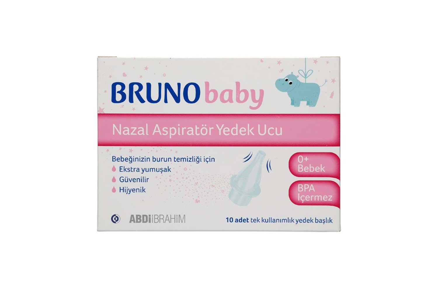 Bruno Baby Nazal Aspiratör Yedek Ucu 10'lu