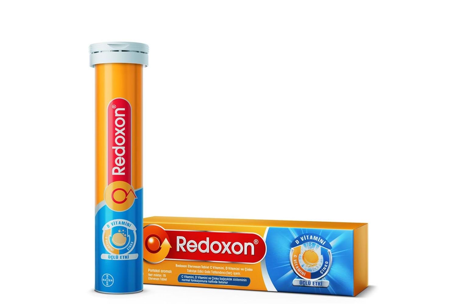 Redoxon 3'lü Etki 15 Efervesan Tablet