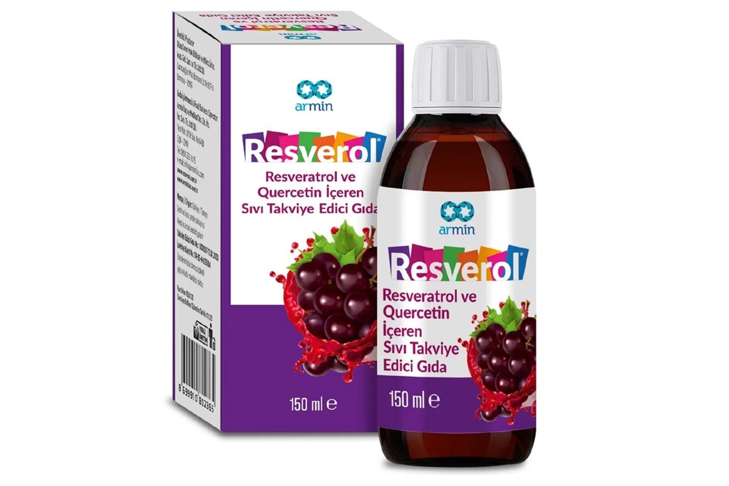 Armin Resverol Şurup 150 ml