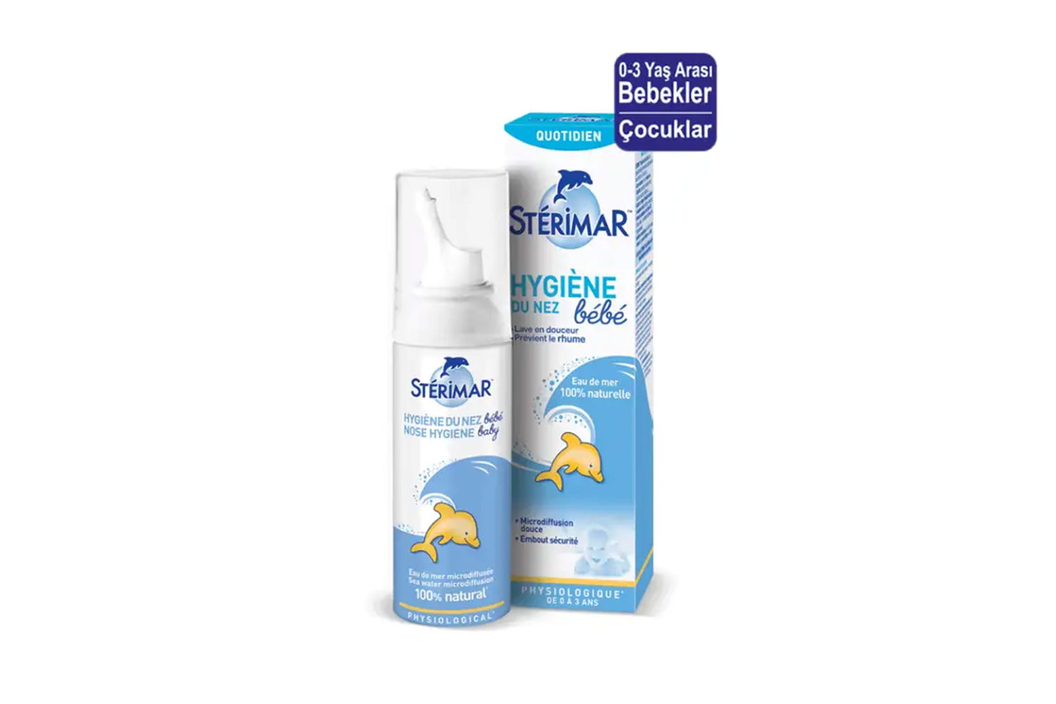 Sterimar Burun Spreyi Nose Hygiene Bebe 100 ml