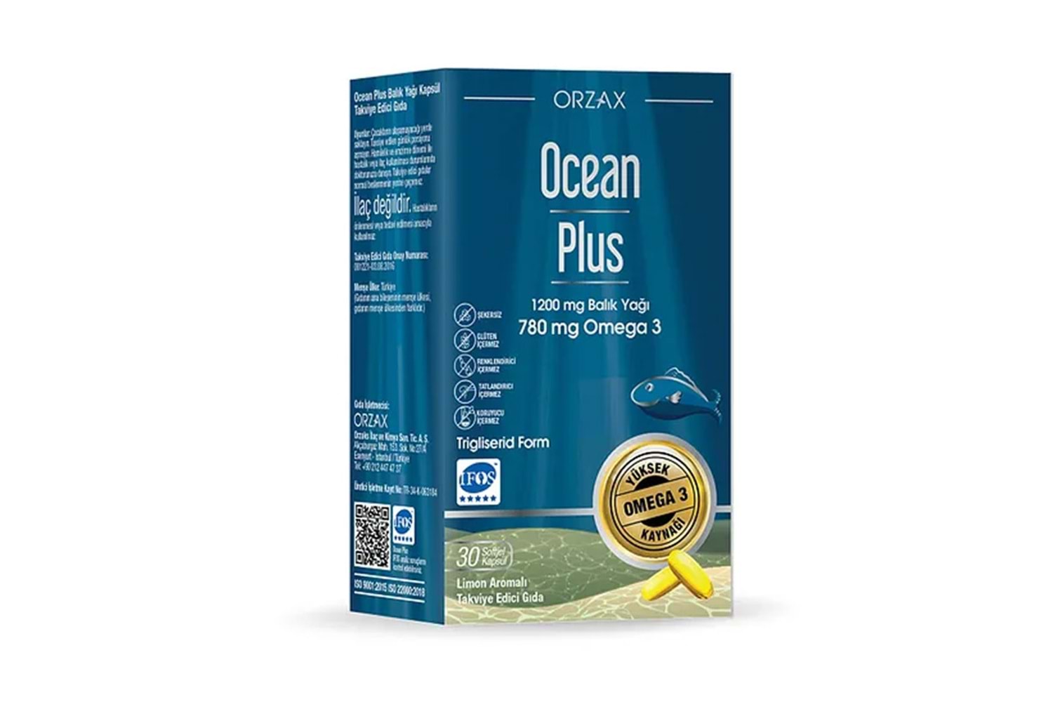 Ocean Plus 1200 mg 30 Kapsül