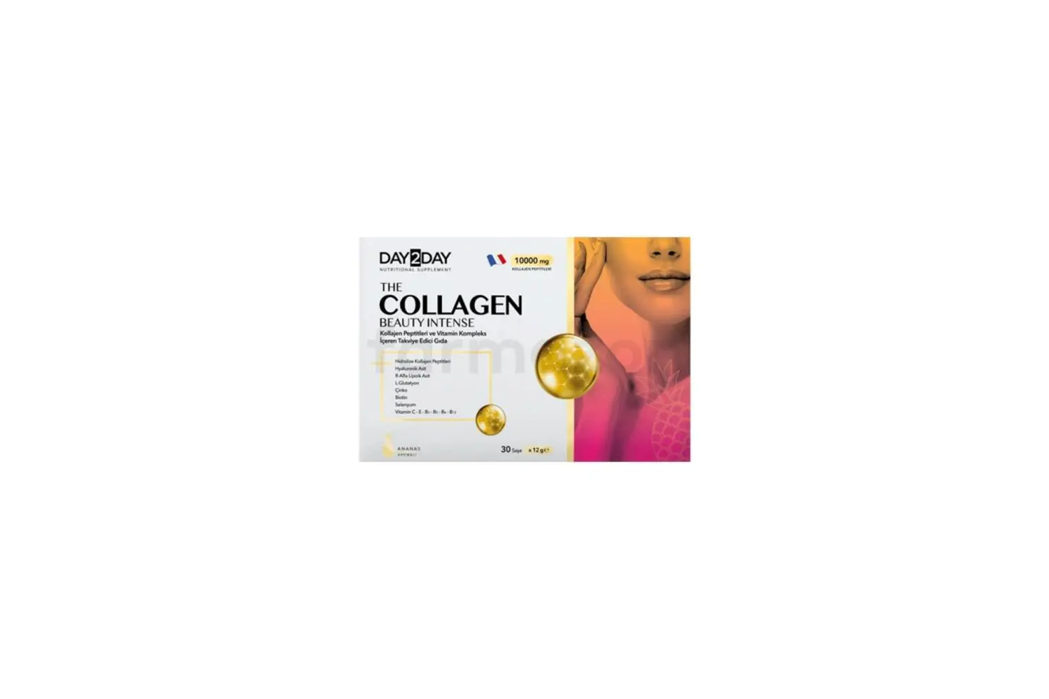 Day2Day The Collagen Beauty Intense Ananas Aromalı 30 Saşe