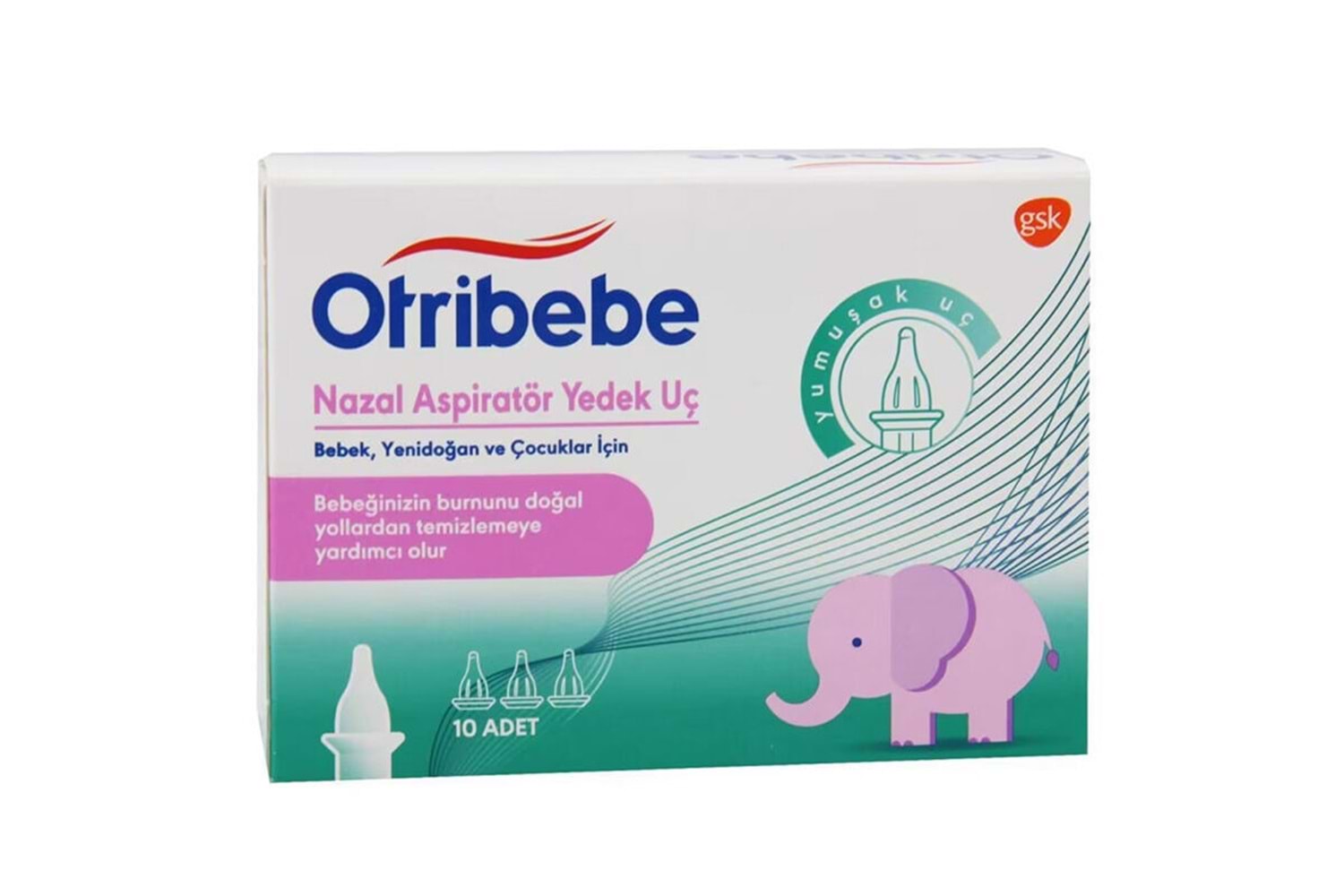 Otribebe Nazal Aspiratör Yedek Ucu 10'lu