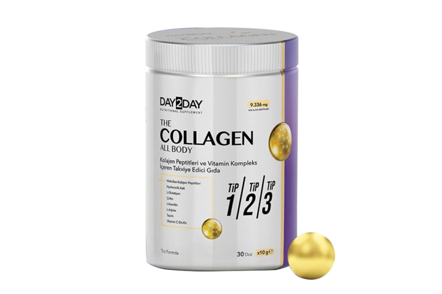 Day2Day The Collagen All Body Toz 10 gr 30'lu
