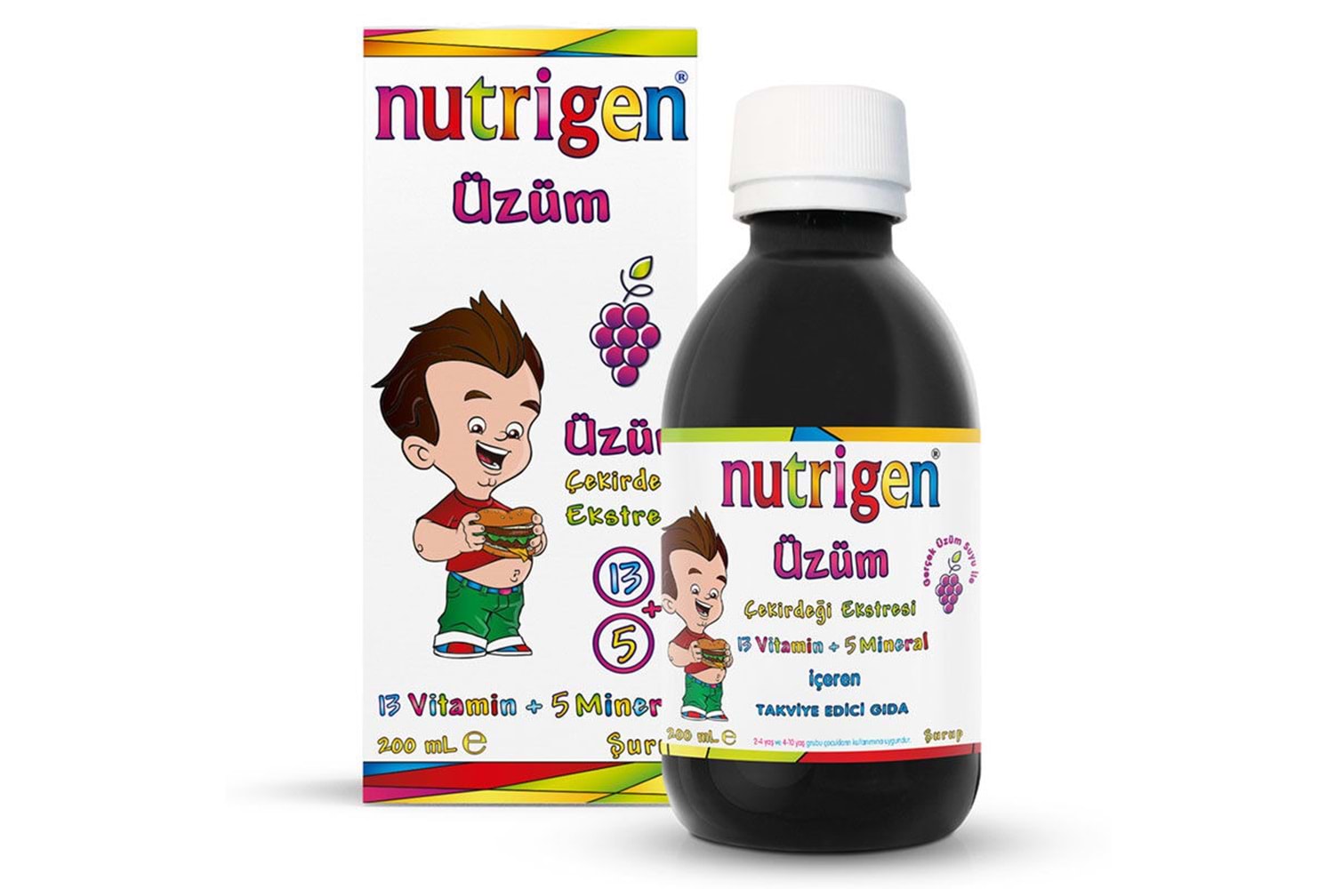 Nutrigen Üzüm Pediatrik Şurup 200 ml