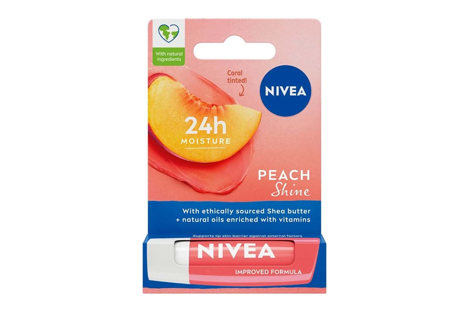 Nivea Dudak Bakım Kremi Şeftali 4.8 gr