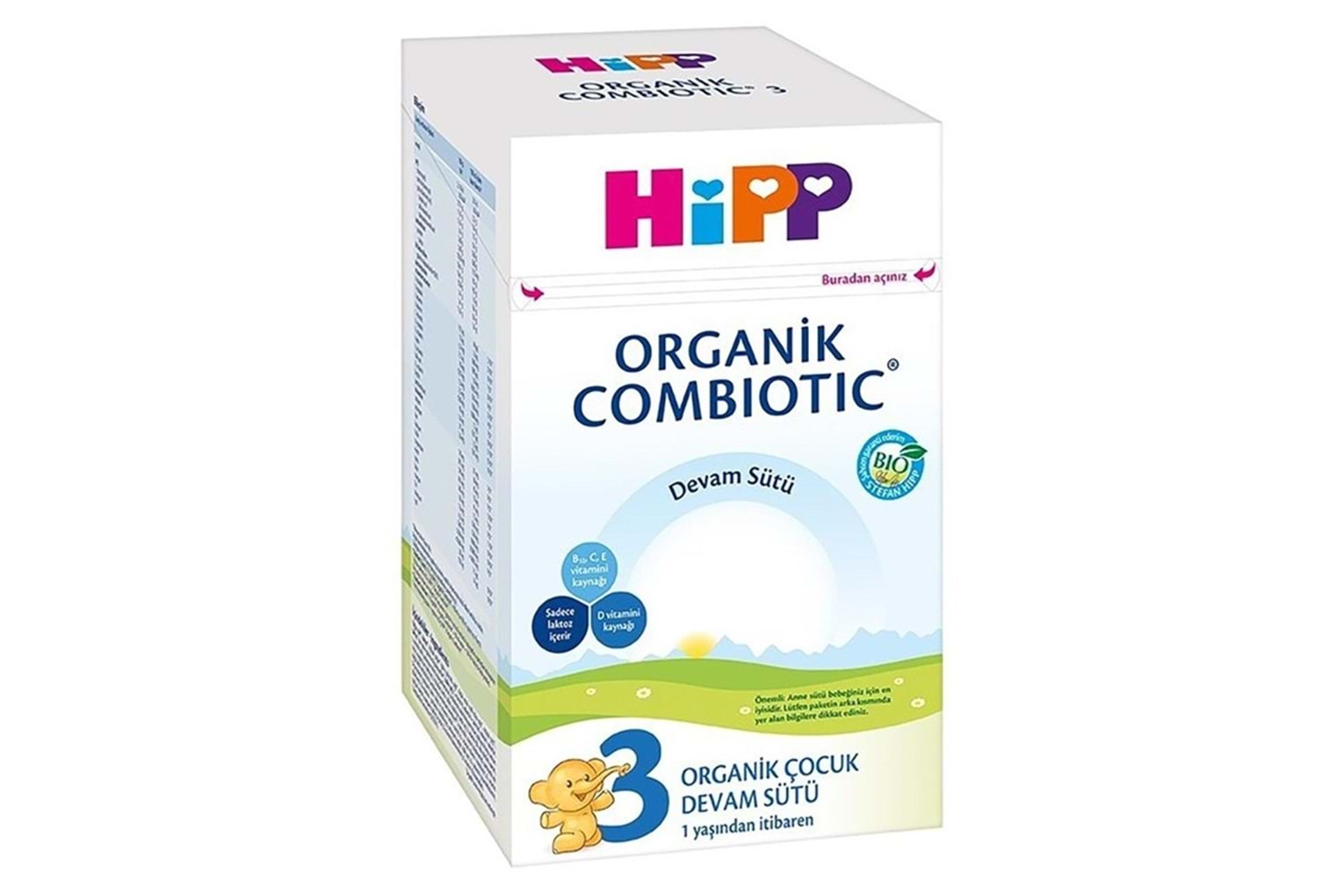 Hipp 3 Organik Combiotic Devam Sütü 800 gr