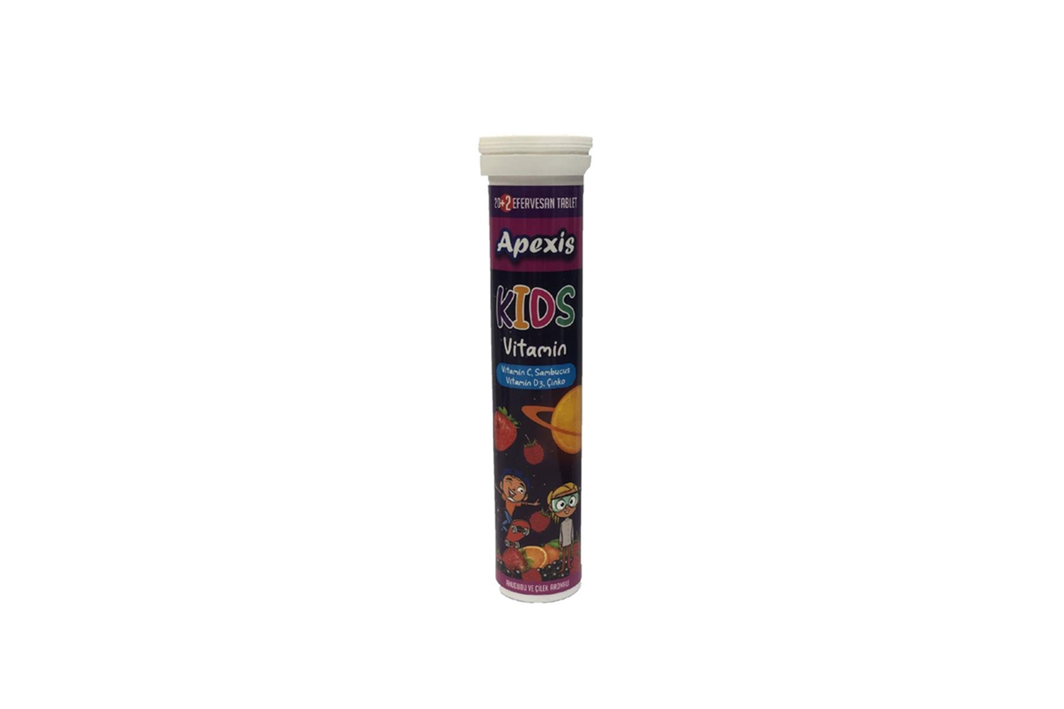 Apexis Kids Vitamin 20 Efervesan Tablet