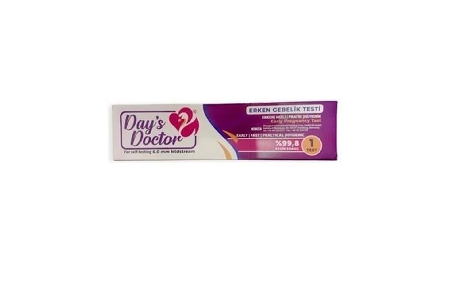 Days Doctor Erken Gebelik Testi