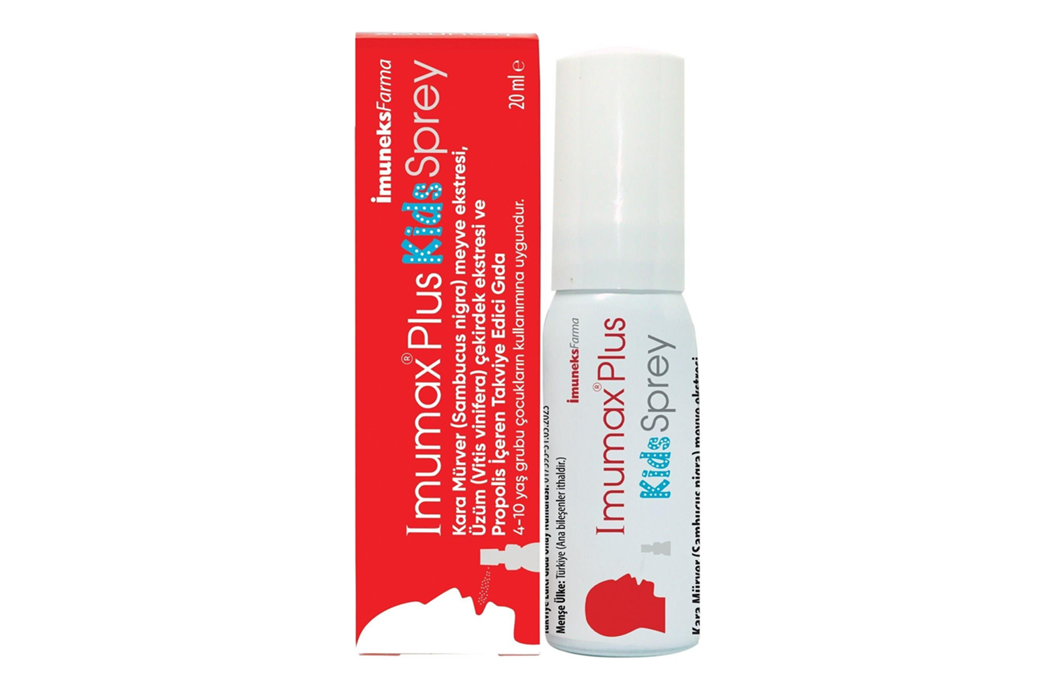 Imumax Plus Kids Boğaz Spreyi 20 ml