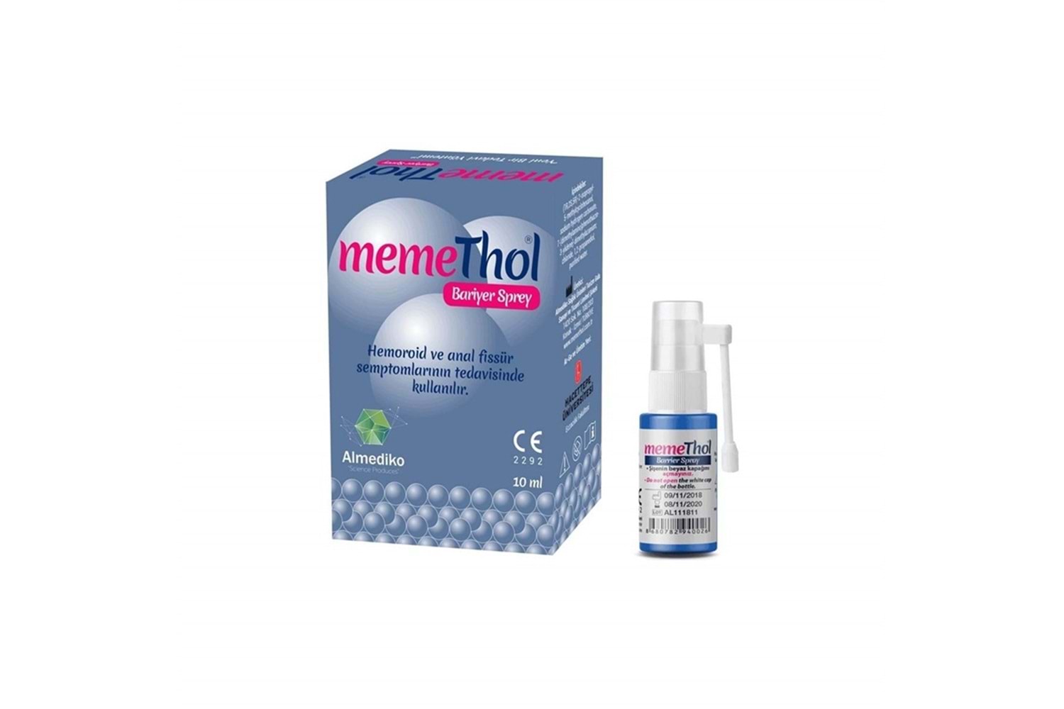 Memethol Hemoroid Bariyer Sprey 10 ml