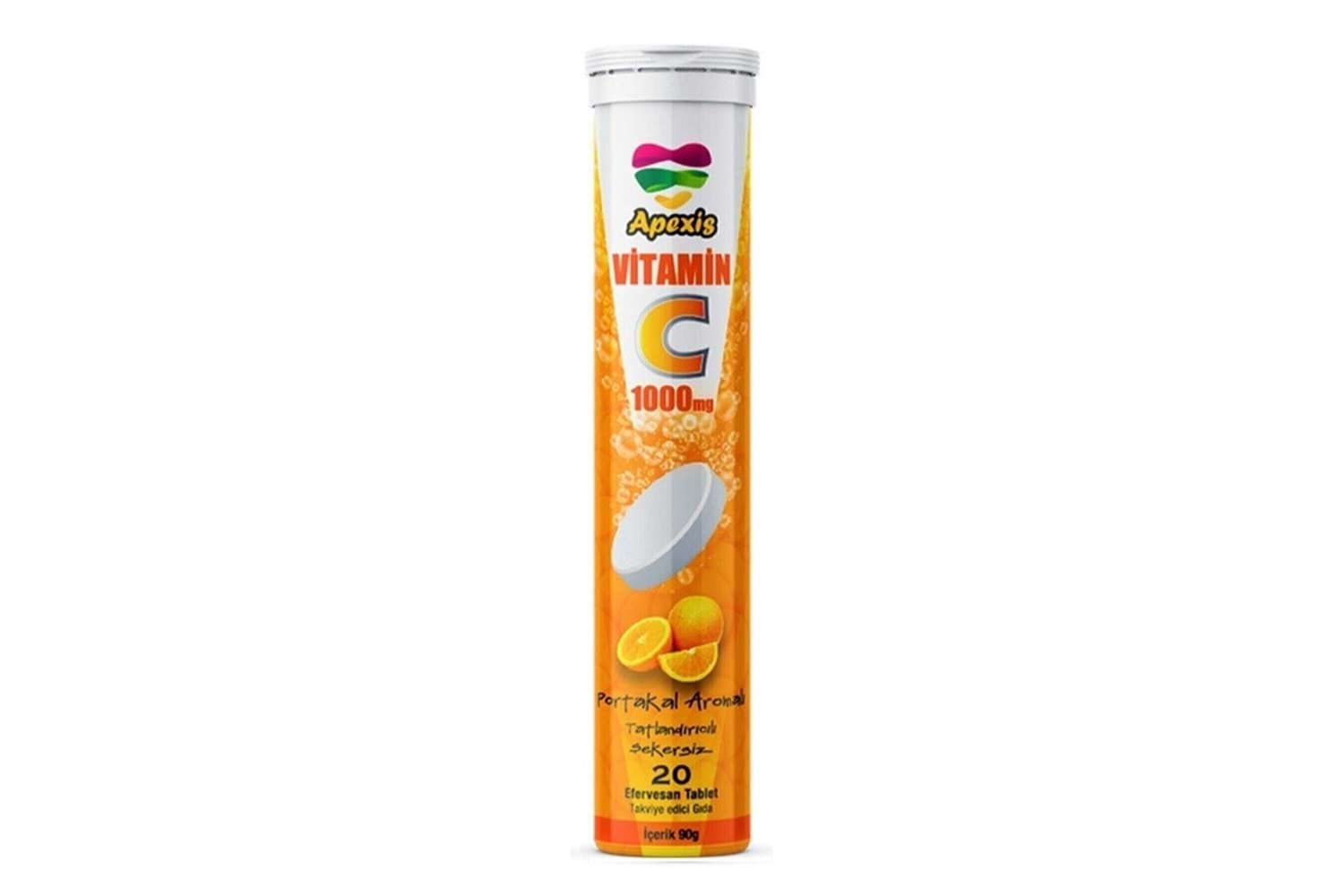 Apexis Vitamin C 1000 mg 20 Efervesan Tablet