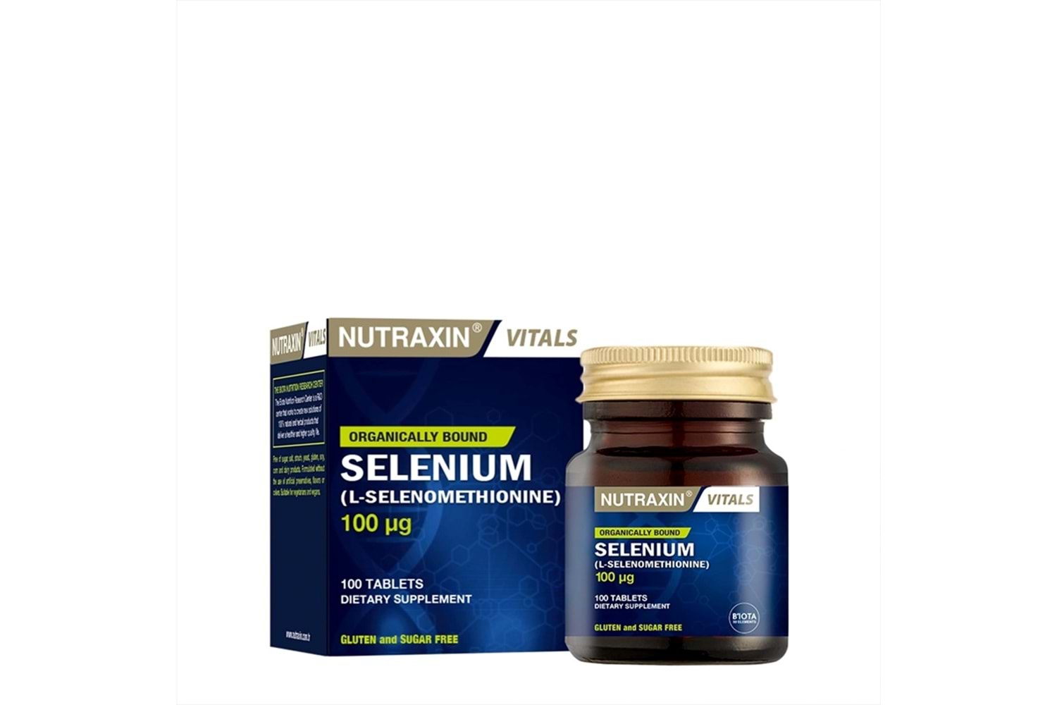 Nutraxin Selenium 100 mcg 100 Tablet