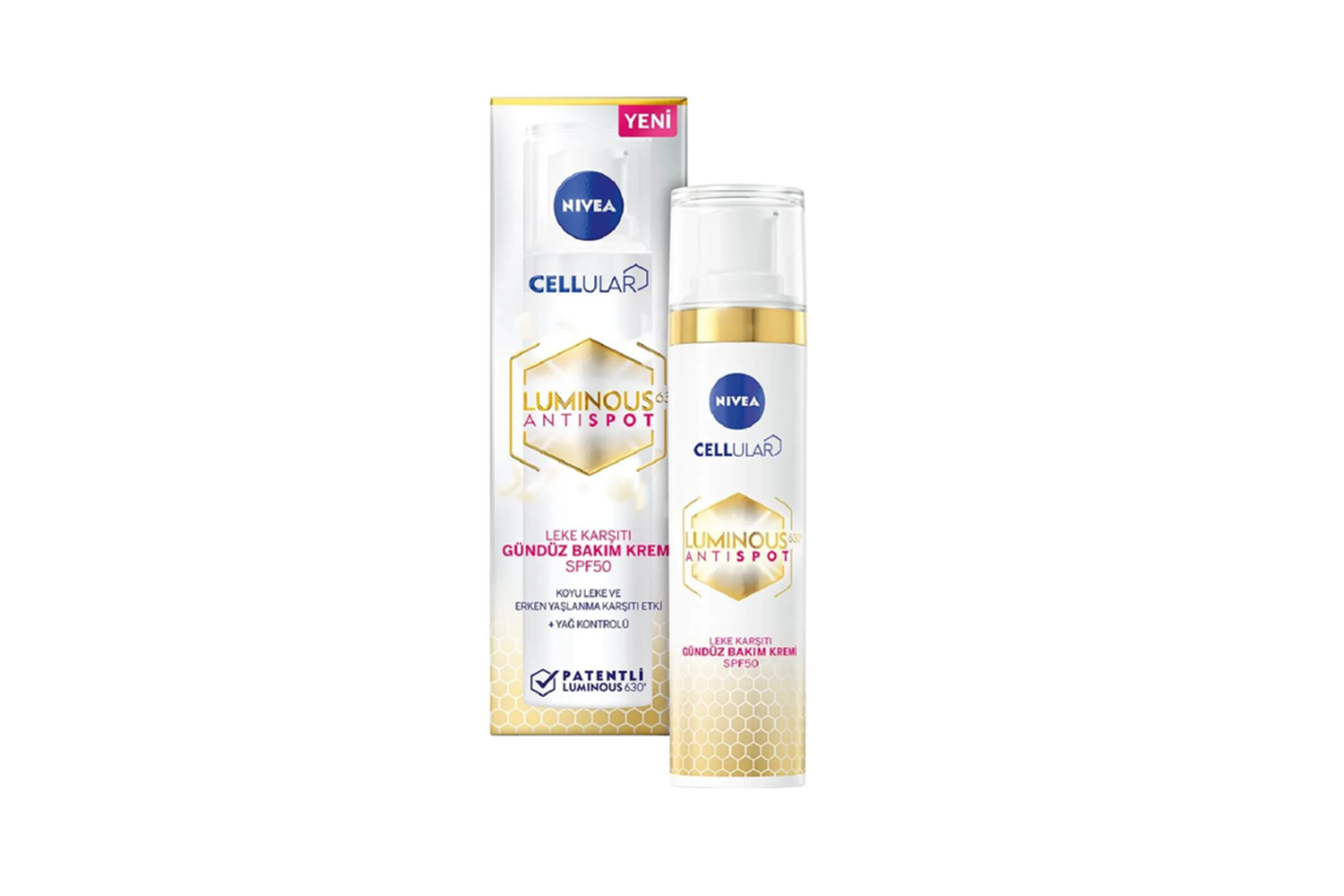 Nivea Cellular Luminous 630 Leke Karşıtı Gündüz Kremi SPF50 40 ml