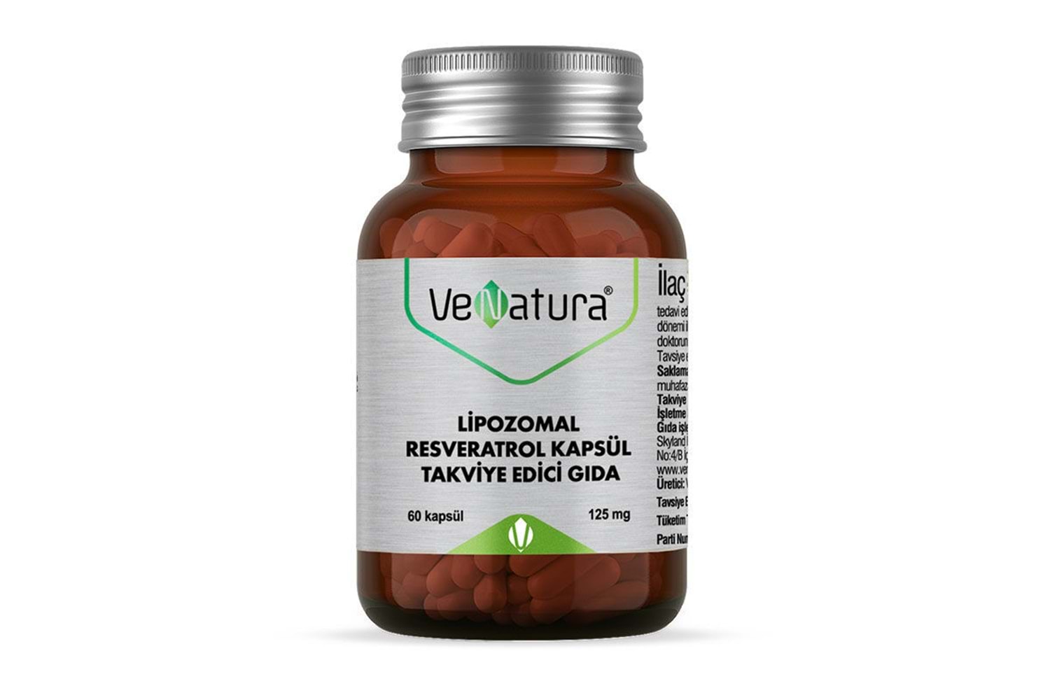 Venatura Lipozomal Resveratrol 60 Kapsül