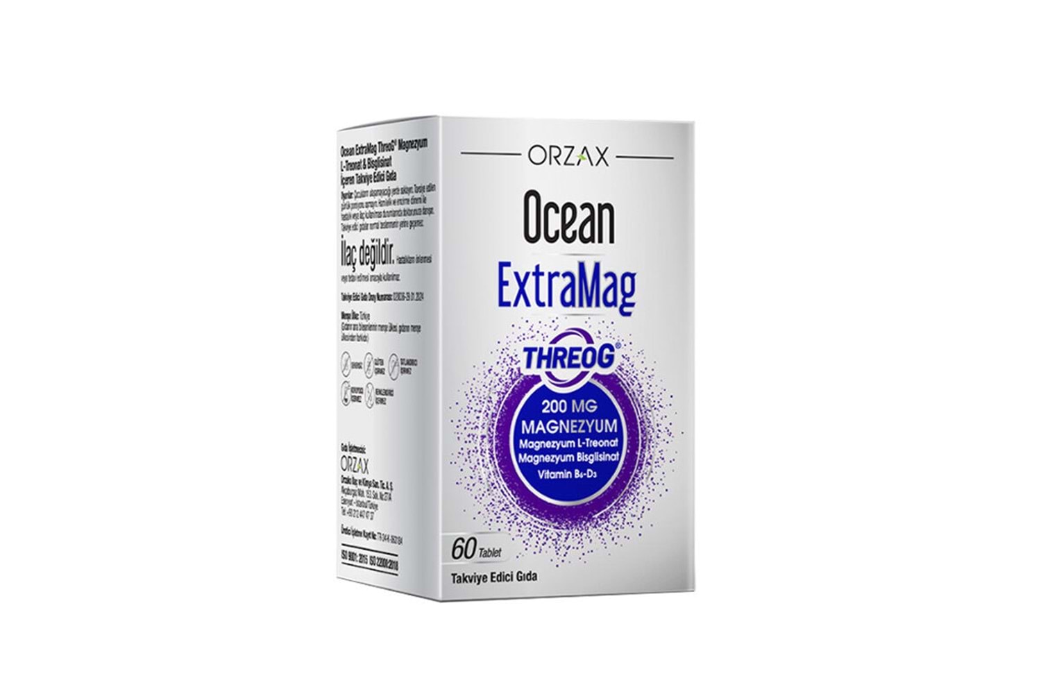 Ocean Extramag Threog 200 mg Tablet 60'lı