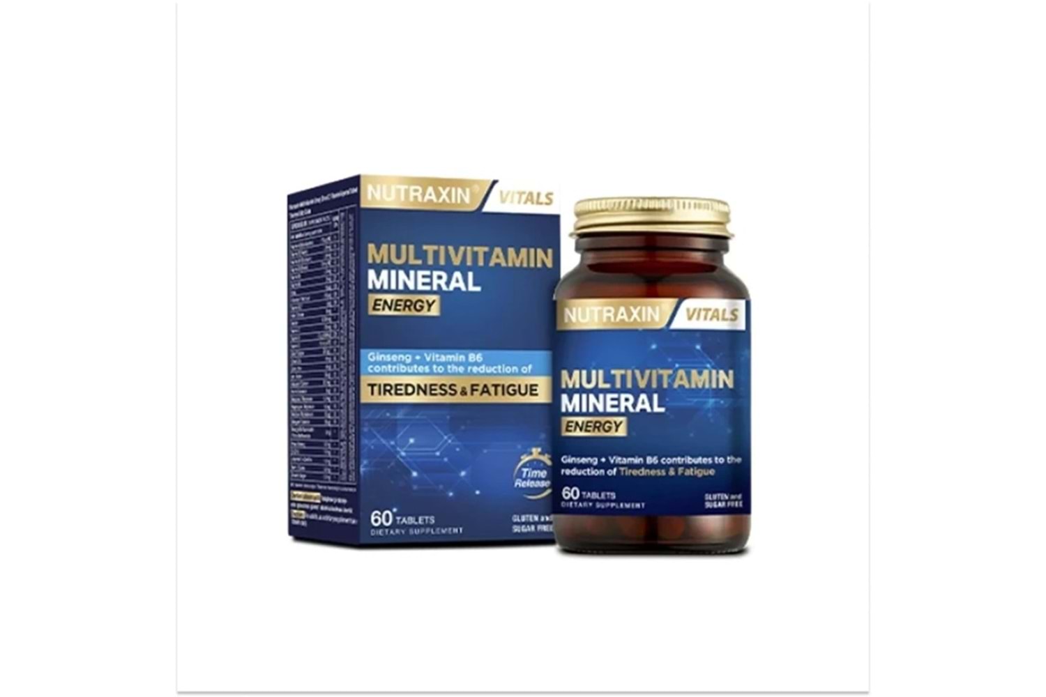 Nutraxin Multivitamin Mineral Energy 60 Tablet