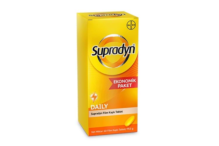 Supradyn Daily Koenzim Q10 60 Film Kaplı Tablet
