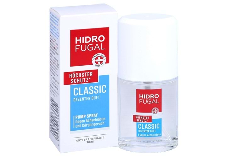 Hidrofugal Maksimum Koruma Klasik Sprey Deodorant 30 ml