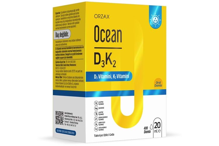 Ocean D3K2 Damla 20 ml