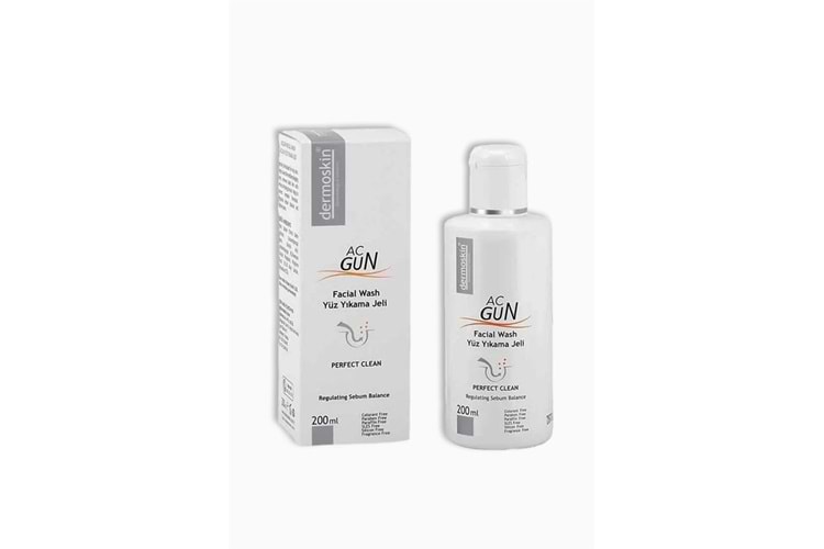 Dermoskin Acnegun Yüz Yıkama Jeli 200 ml - Eski Ambalaj
