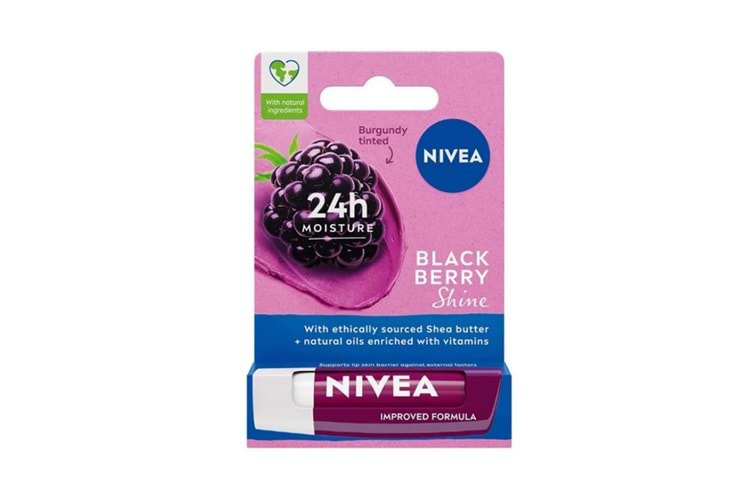 Nivea Blackberry Böğürtlen Lip Stick 4.8 gr