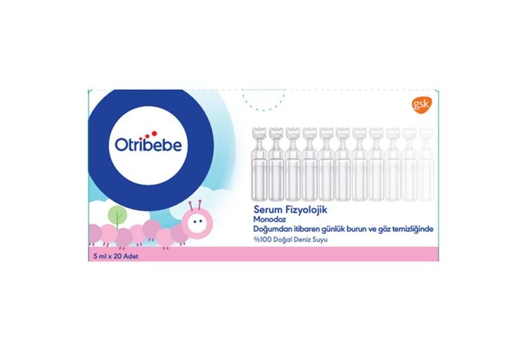 Otribebe Monodoz Serum Fizyolik 5 ml x 20 Flakon