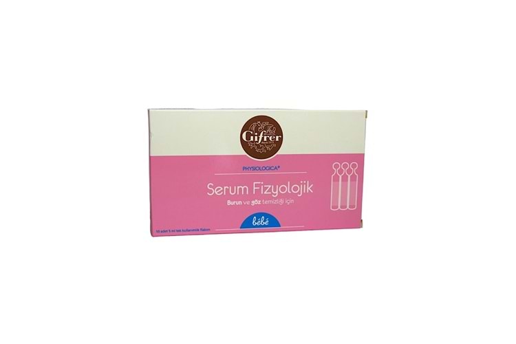 Gifrer Serum Fizyolojik 5 ml x 10 Flakon