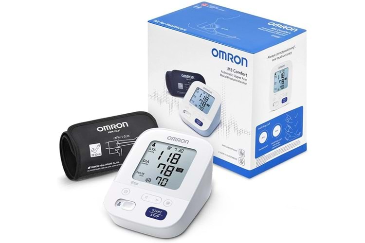 Omron M3 Comfort HEM-7155-E Koldan Ölçer Tansiyon Aleti