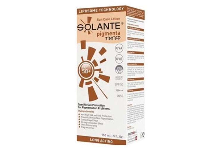 Solante Pigmenta Tinted Sun Care Lotion SPF50+ 150 ml