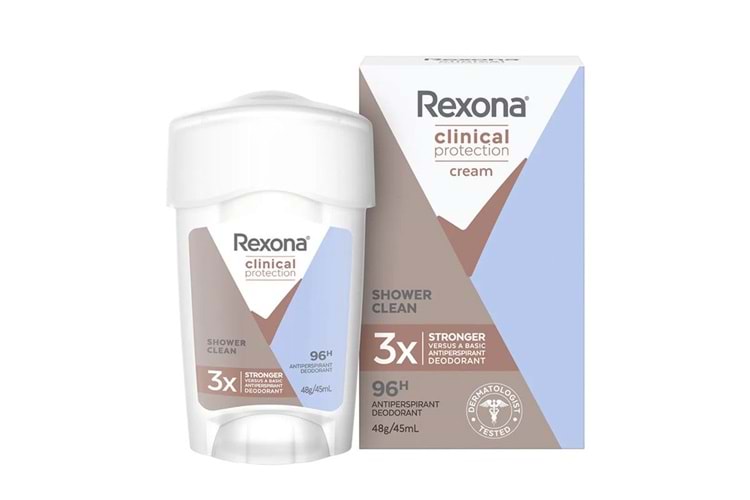Rexona Clinical Protection Shower Clean Unisex 45 ml