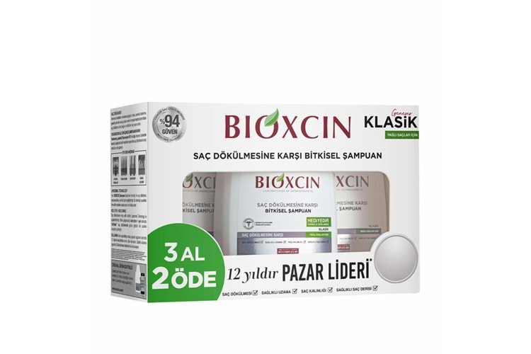 Bioxcin Genesis Yağlı Saçlar İçin Şampuan 300 ml - 3 Al 2 Öde