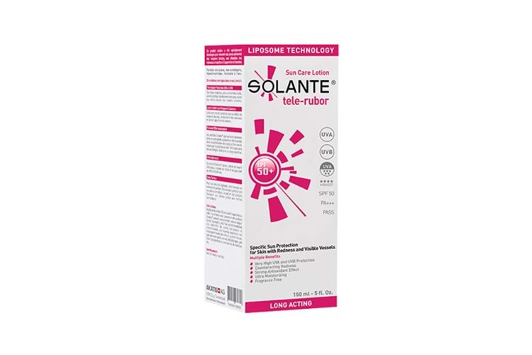 Solante Tele-Rubor Sun Care Losyon SPF50 150 ml