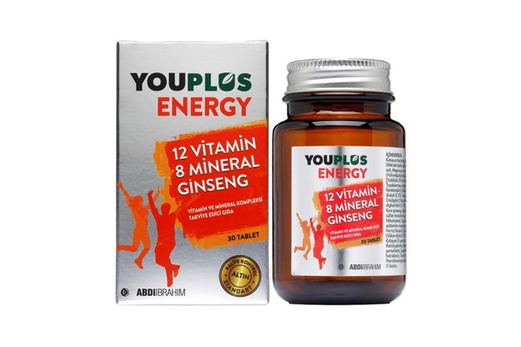 Youplus Energy Vitamin Mineral Kompleksi 30 Tablet