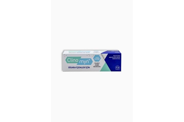 Clinomyn Sigara İçenler İçin Diş Macunu 75 ml