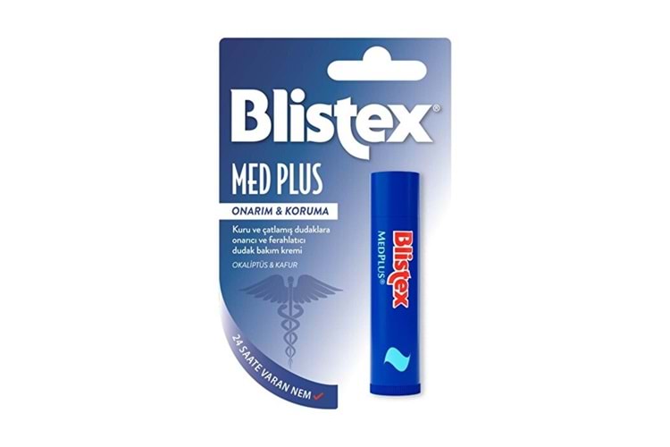 Blistex MedPlus Stick Kuru ve Çatlamış Dudaklara Onarıcı Dudak Bakım Kremi 4,25 gr