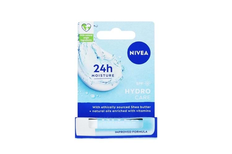 Nivea Bakım Yapan Dudak Bakım Kremi Hydro Care SPF15 4,8 gr