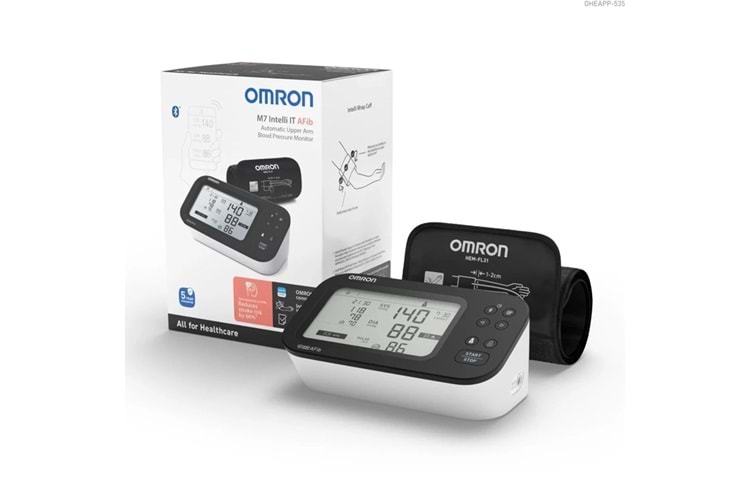 Omron M7 Intelli It Afib Üst Kol Tansiyon Aleti