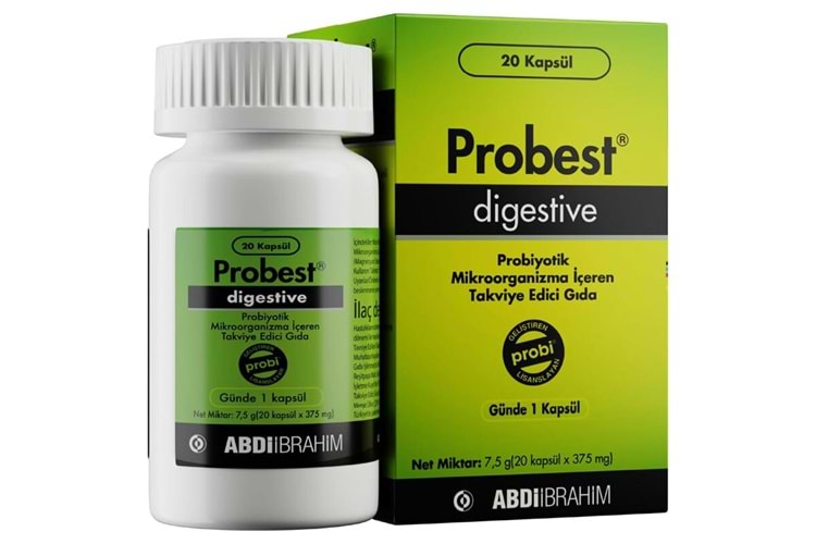 Probest Digestive Probiyotik 20 Kapsül