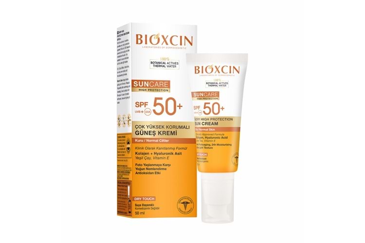 Bioxcin Güneş Kremi Kuru & Normal Ciltler İçin SPF50 50 ml
