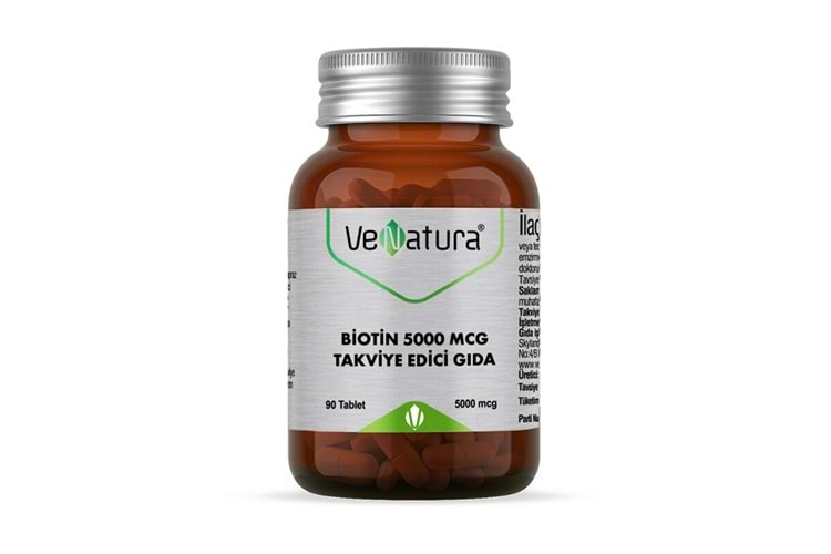Venatura Biotin 5000 mcg 90 Tablet