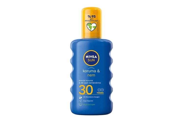 Nivea Sun Koruma & Nem SPF30+ Güneş Spreyi 200 ml