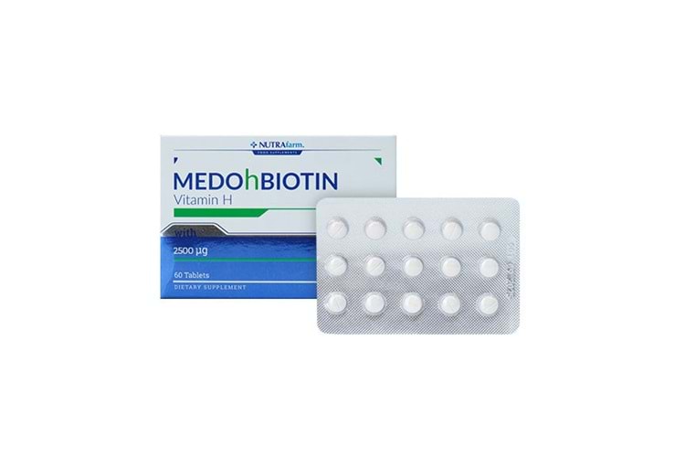 Medohbiotin 2,5 Mg 60 Tablet