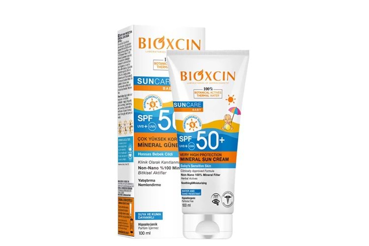 Bioxcin Sun Care Baby Minarel Güneş Kremi SPF50+ 100 ml