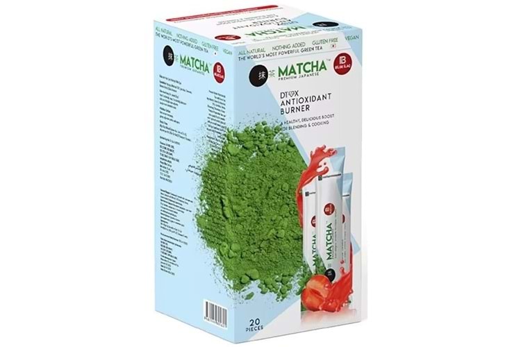 Matcha Detox Antioxidant Burner 10 gr x 20 Saşe