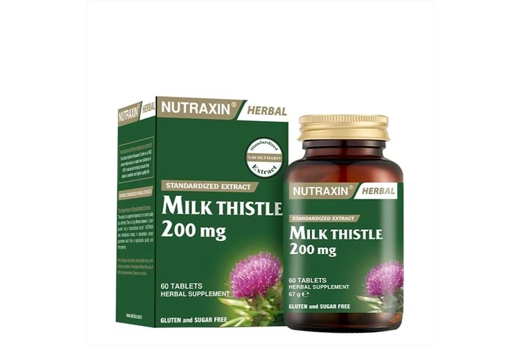 Nutraxin Milk Thistle 60 Tablet