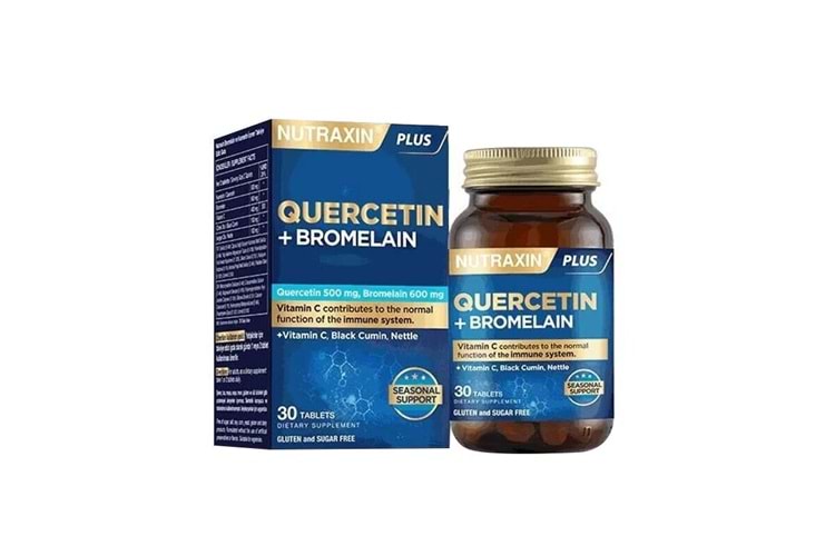 Nutraxin Quercetin + Bromelain 30 Tablet