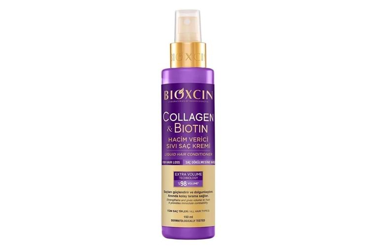 Bioxcin Collagen Biotin Hacim Verici Sıvı Saç Kremi 150 ml