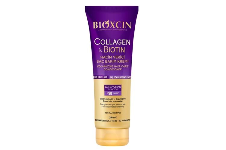 Bioxcin Collagen Biotin Hacim Verici Saç Bakım Kremi 250 ml